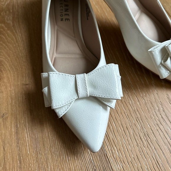 Journee Collection OPHELIA LOW BLOCK BALLET FLATS FAUX LEATHER - Picture 5 of 9